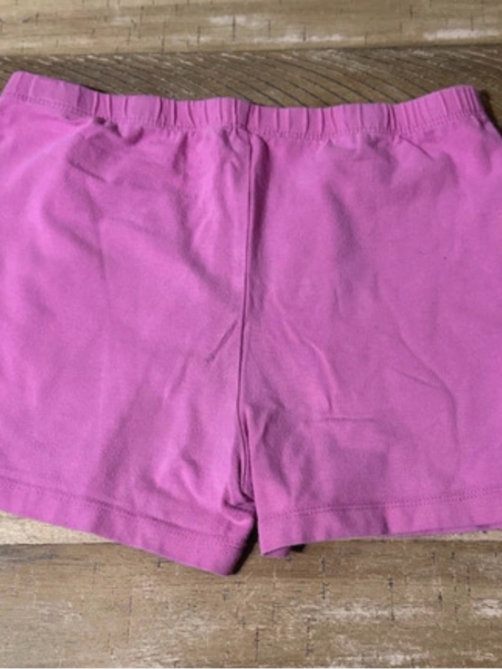 Girls Pink Elastic-Waist Cotton Shorts